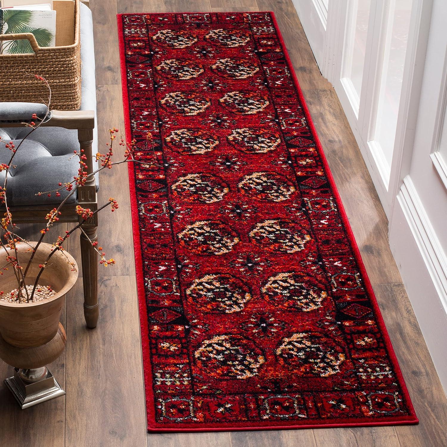 image:imageSAFAVIEH Area Rug 8x10 Vintage Hamadan Collection Large Blue amp Multi Oriental Traditional Persian Design NonShedding amp Easy Cleaning Ideal for Living Room Bedroom Dining Space VTH212DBlueMulti