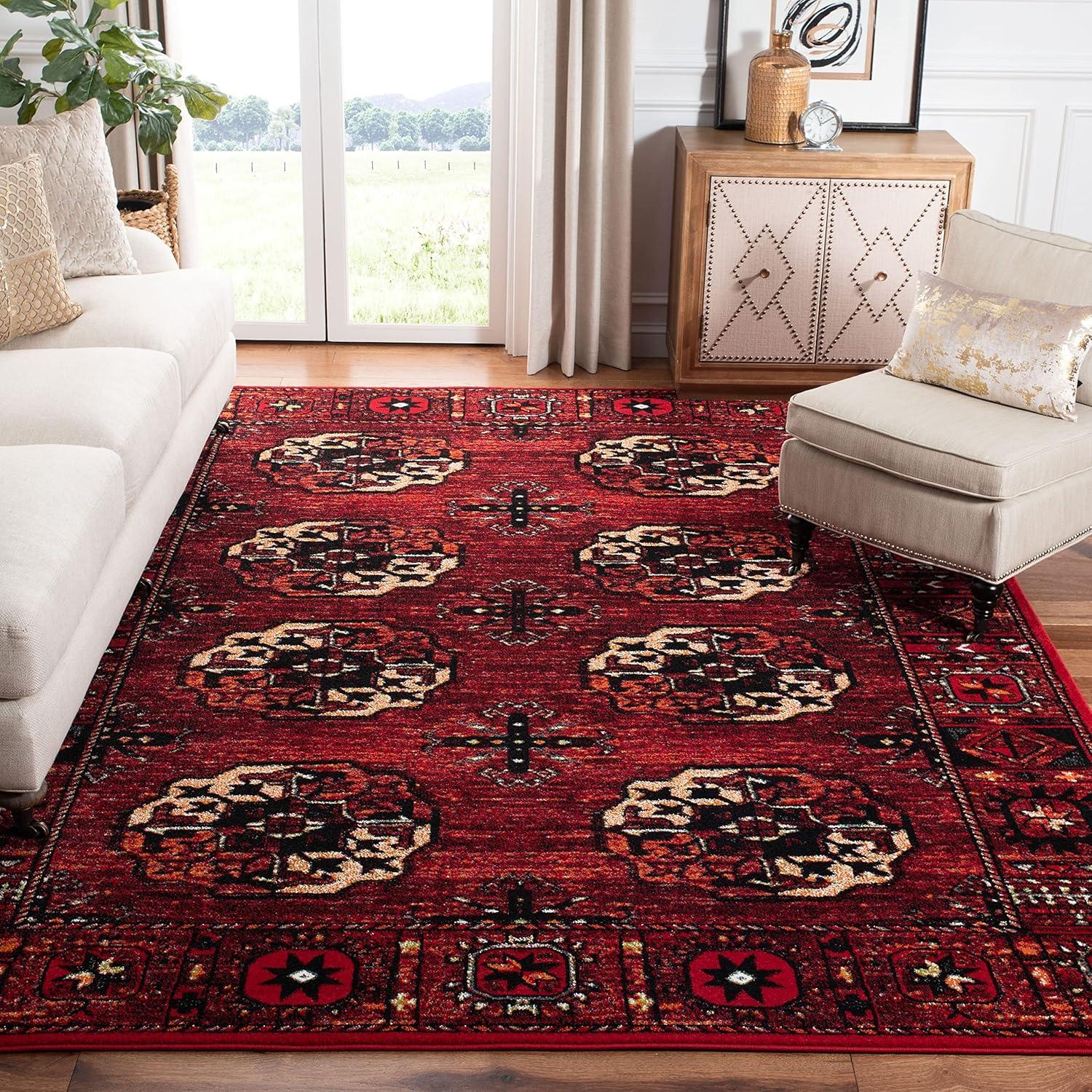 image:imageSAFAVIEH Area Rug 8x10 Vintage Hamadan Collection Large Blue amp Multi Oriental Traditional Persian Design NonShedding amp Easy Cleaning Ideal for Living Room Bedroom Dining Space VTH212DBlueMulti
