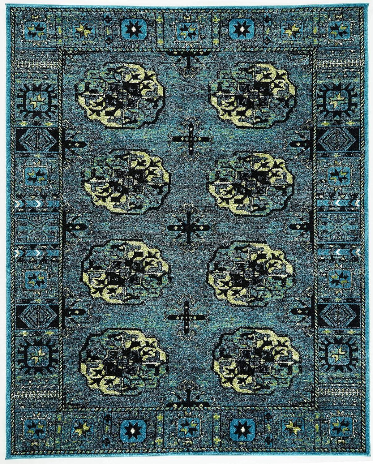image:imageSAFAVIEH Area Rug 8x10 Vintage Hamadan Collection Large Blue amp Multi Oriental Traditional Persian Design NonShedding amp Easy Cleaning Ideal for Living Room Bedroom Dining Space VTH212DBlueMulti