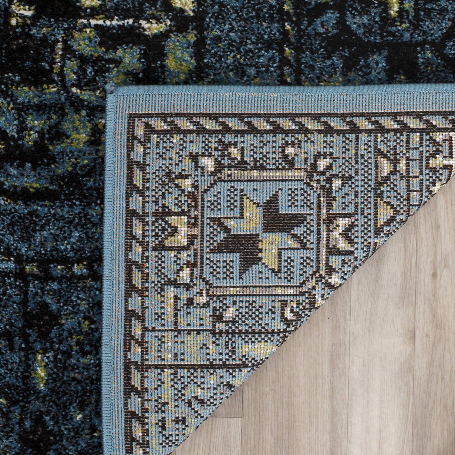 image:imageSAFAVIEH Area Rug 8x10 Vintage Hamadan Collection Large Blue amp Multi Oriental Traditional Persian Design NonShedding amp Easy Cleaning Ideal for Living Room Bedroom Dining Space VTH212DBlueMulti