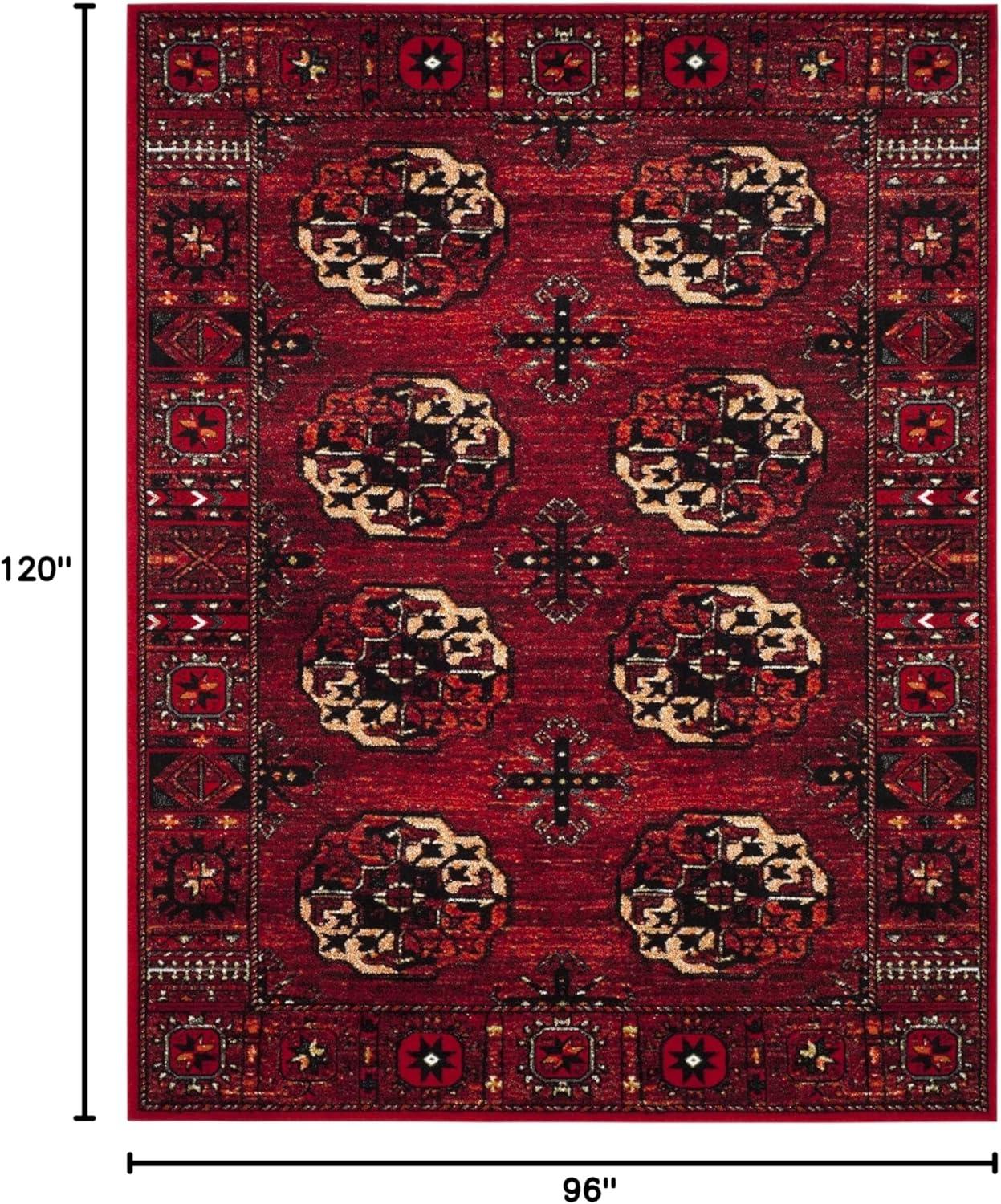 image:imageSAFAVIEH Area Rug 8x10 Vintage Hamadan Collection Large Blue amp Multi Oriental Traditional Persian Design NonShedding amp Easy Cleaning Ideal for Living Room Bedroom Dining Space VTH212DRedMulti