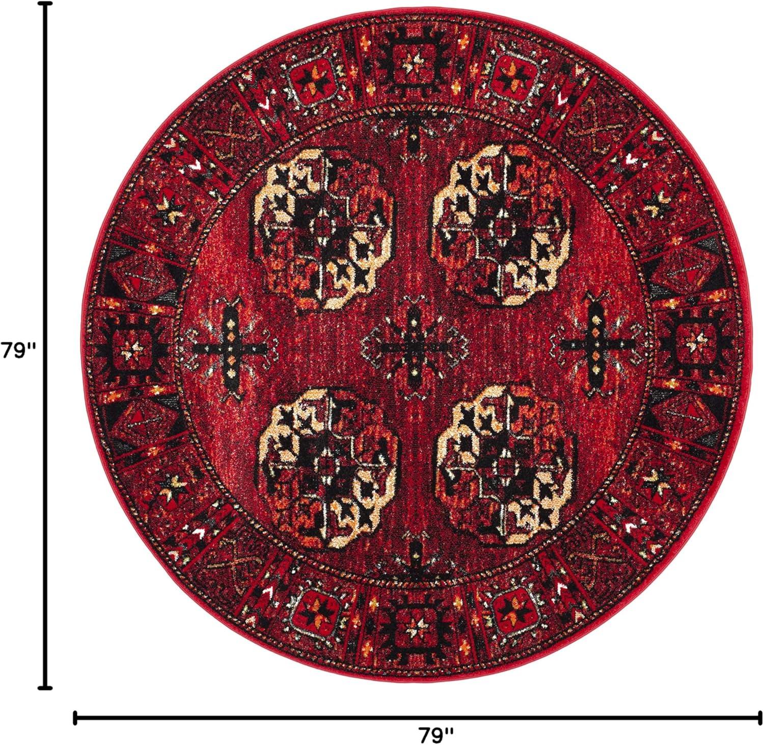image:imageSAFAVIEH Area Rug 8x10 Vintage Hamadan Collection Large Blue amp Multi Oriental Traditional Persian Design NonShedding amp Easy Cleaning Ideal for Living Room Bedroom Dining Space VTH212DRedMulti