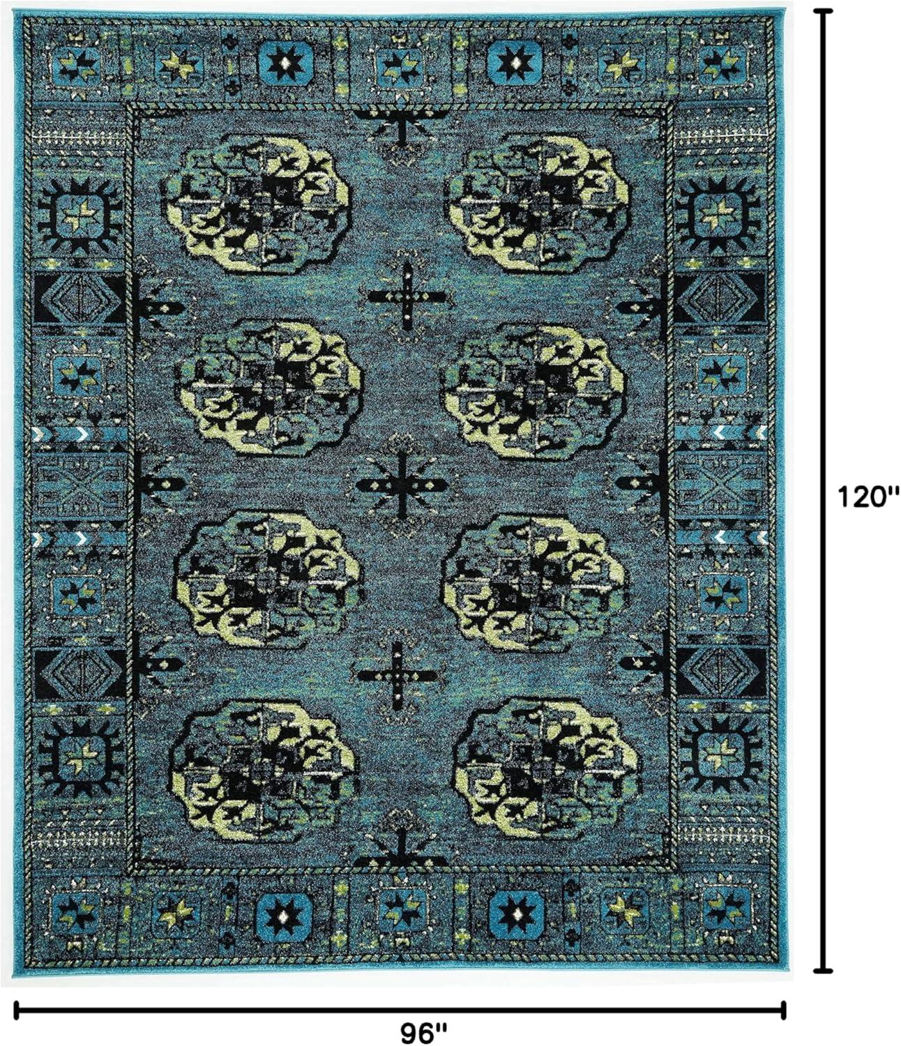 image:imageSAFAVIEH Area Rug 8x10 Vintage Hamadan Collection Large Blue amp Multi Oriental Traditional Persian Design NonShedding amp Easy Cleaning Ideal for Living Room Bedroom Dining Space VTH212DBlueMulti