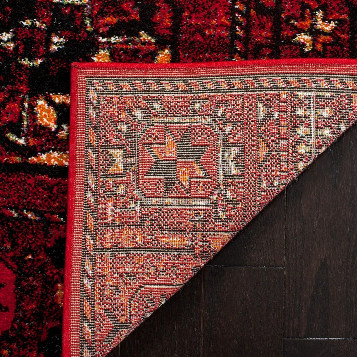 image:imageSAFAVIEH Area Rug 8x10 Vintage Hamadan Collection Large Blue amp Multi Oriental Traditional Persian Design NonShedding amp Easy Cleaning Ideal for Living Room Bedroom Dining Space VTH212DRedMulti