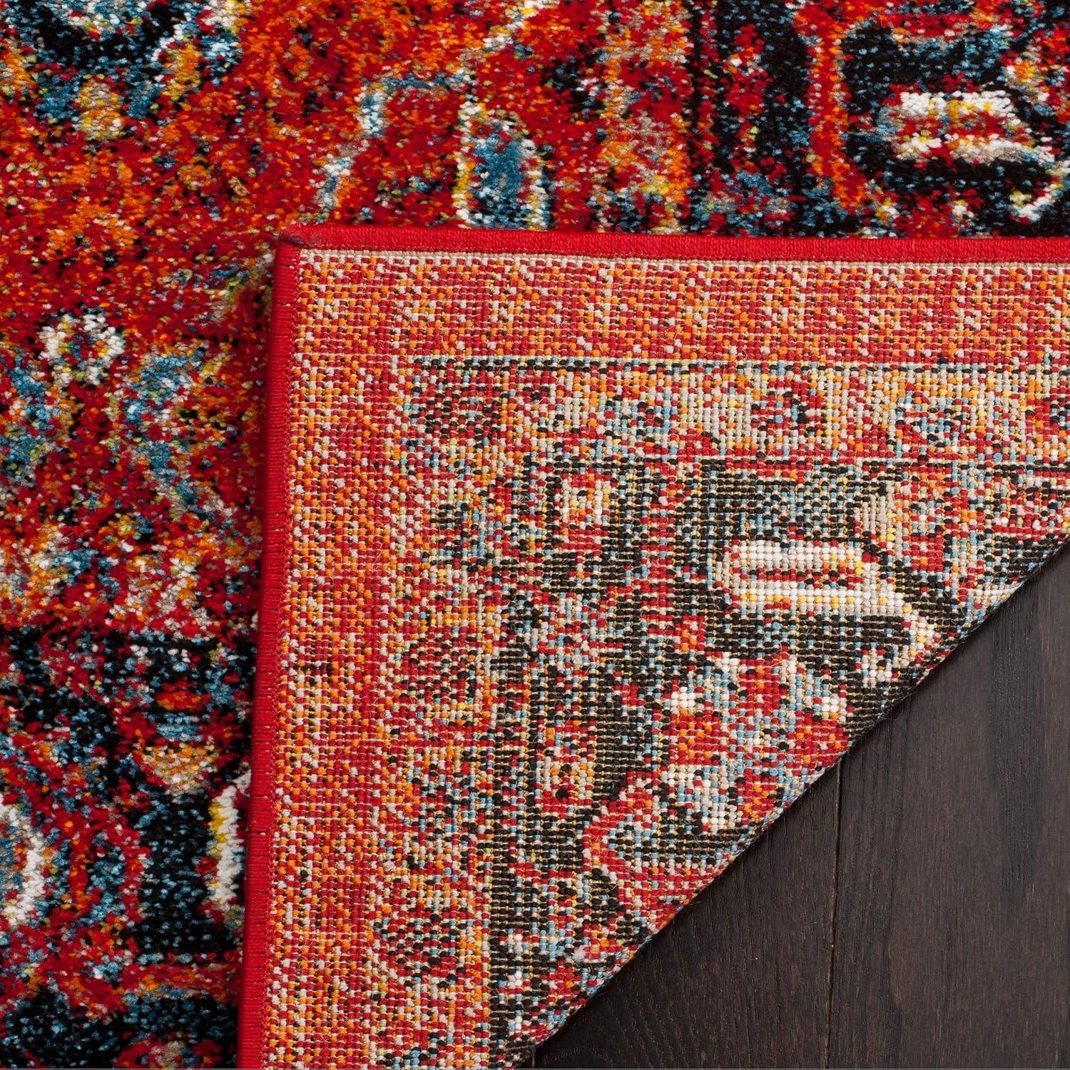 image:imageSAFAVIEH Area Rug 8x10 Vintage Hamadan Collection Large Orange amp Navy Oriental Traditional Persian Design NonShedding amp Easy Cleaning Ideal for Living Room Bedroom Dining Space VTH220COrangeNavy