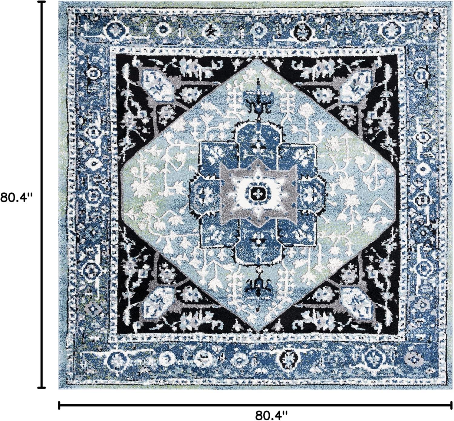 image:imageSAFAVIEH Area Rug 8x10 Vintage Hamadan Collection Large Red amp Orange Traditional Oriental Medallion Design NonShedding amp Easy Cleaning Ideal for Living Room Bedroom Dining Space VTH259PBlueLight Green