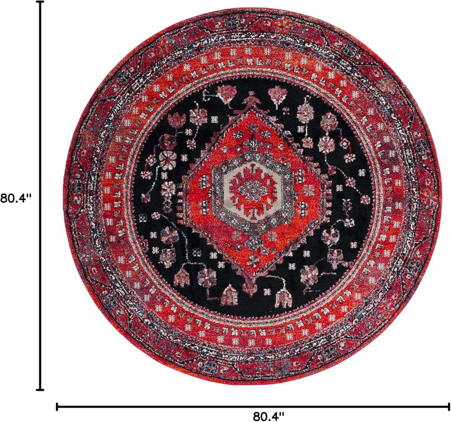 image:imageSAFAVIEH Area Rug 8x10 Vintage Hamadan Collection Large Turquoise amp Black Traditional Oriental Design NonShedding amp Easy Cleaning Ideal for Living Room Bedroom Dining Space VTH204KRed Black
