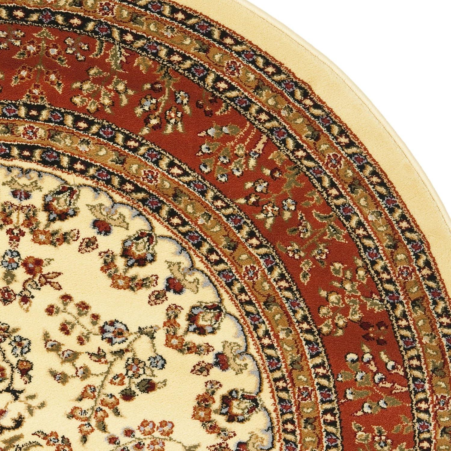 image:imageSAFAVIEH Area Rug 8x11 Lyndhurst Collection Large Ivory amp Rust Traditional Oriental Design NonShedding amp Easy to Clean Ideal for Living Room Bedroom Dining Space LNH331RIvoryRust