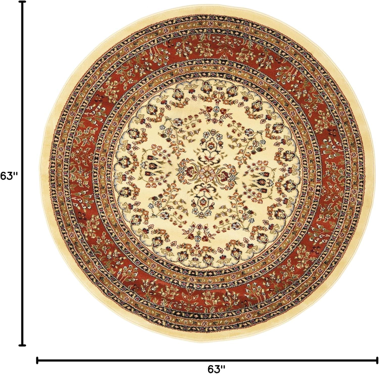 image:imageSAFAVIEH Area Rug 8x11 Lyndhurst Collection Large Ivory amp Rust Traditional Oriental Design NonShedding amp Easy to Clean Ideal for Living Room Bedroom Dining Space LNH331RIvoryRust