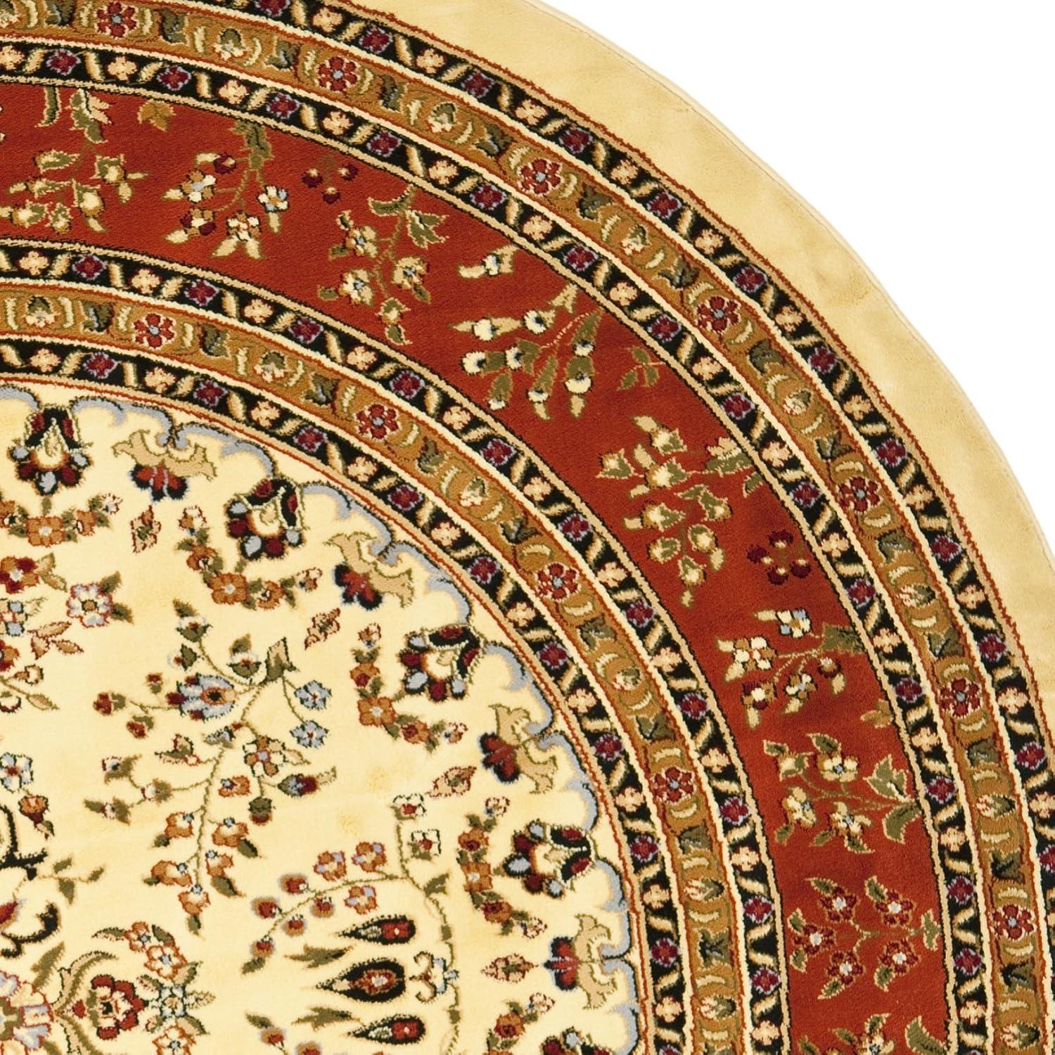 image:imageSAFAVIEH Area Rug 8x11 Lyndhurst Collection Large Ivory amp Rust Traditional Oriental Design NonShedding amp Easy to Clean Ideal for Living Room Bedroom Dining Space LNH331RIvoryRust
