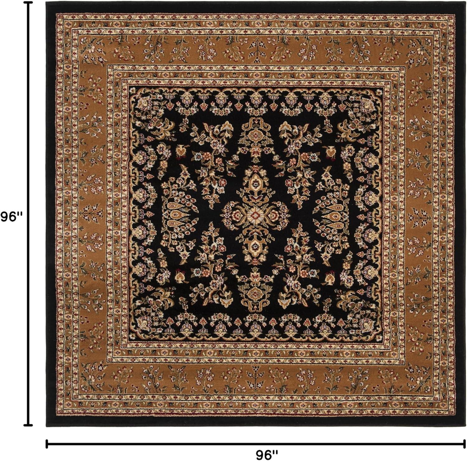 image:imageSAFAVIEH Area Rug 8x11 Lyndhurst Collection Large Ivory amp Rust Traditional Oriental Design NonShedding amp Easy to Clean Ideal for Living Room Bedroom Dining Space LNH331RBlackTan