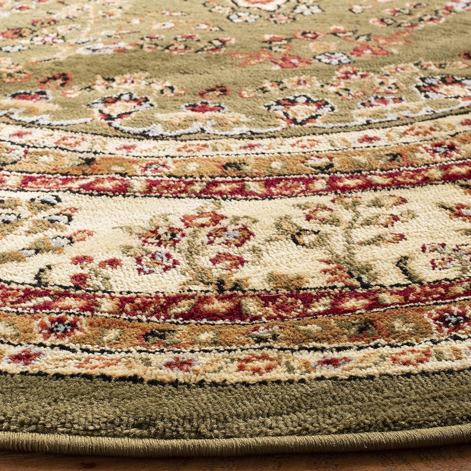 image:imageSAFAVIEH Area Rug 8x11 Lyndhurst Collection Large Ivory amp Rust Traditional Oriental Design NonShedding amp Easy to Clean Ideal for Living Room Bedroom Dining Space LNH331RSageIvory