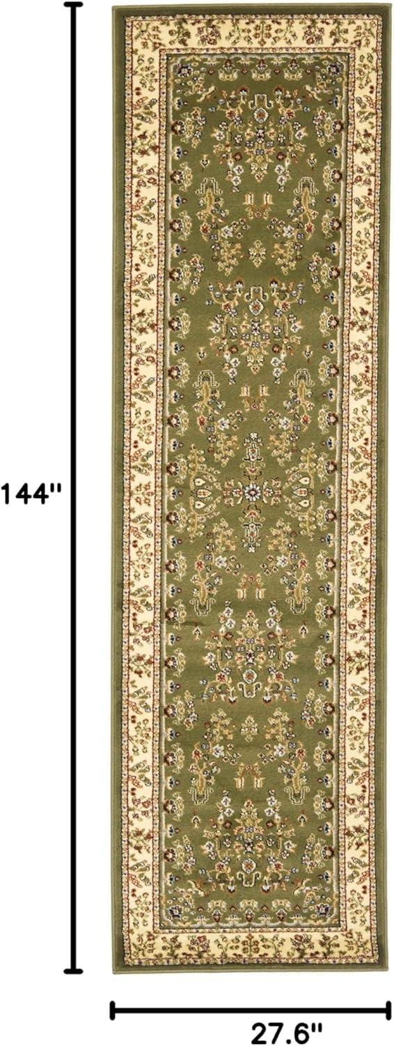 image:imageSAFAVIEH Area Rug 8x11 Lyndhurst Collection Large Ivory amp Rust Traditional Oriental Design NonShedding amp Easy to Clean Ideal for Living Room Bedroom Dining Space LNH331RSageIvory