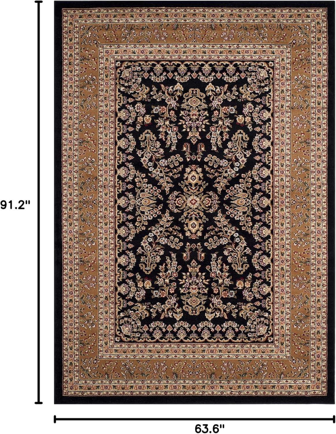 image:imageSAFAVIEH Area Rug 8x11 Lyndhurst Collection Large Ivory amp Rust Traditional Oriental Design NonShedding amp Easy to Clean Ideal for Living Room Bedroom Dining Space LNH331RBlackTan