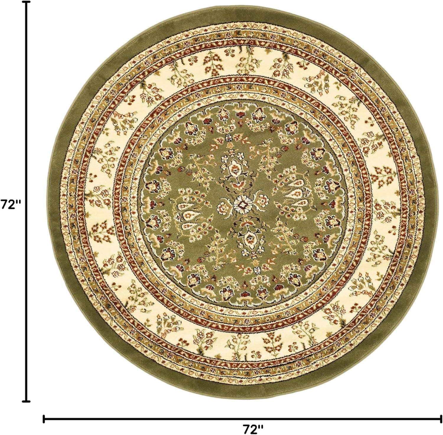 image:imageSAFAVIEH Area Rug 8x11 Lyndhurst Collection Large Ivory amp Rust Traditional Oriental Design NonShedding amp Easy to Clean Ideal for Living Room Bedroom Dining Space LNH331RSageIvory