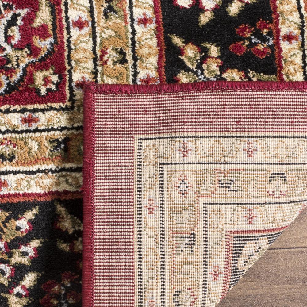 image:imageSAFAVIEH Area Rug 8x11 Lyndhurst Collection Large Ivory amp Rust Traditional Oriental Design NonShedding amp Easy to Clean Ideal for Living Room Bedroom Dining Space LNH331RRed Black