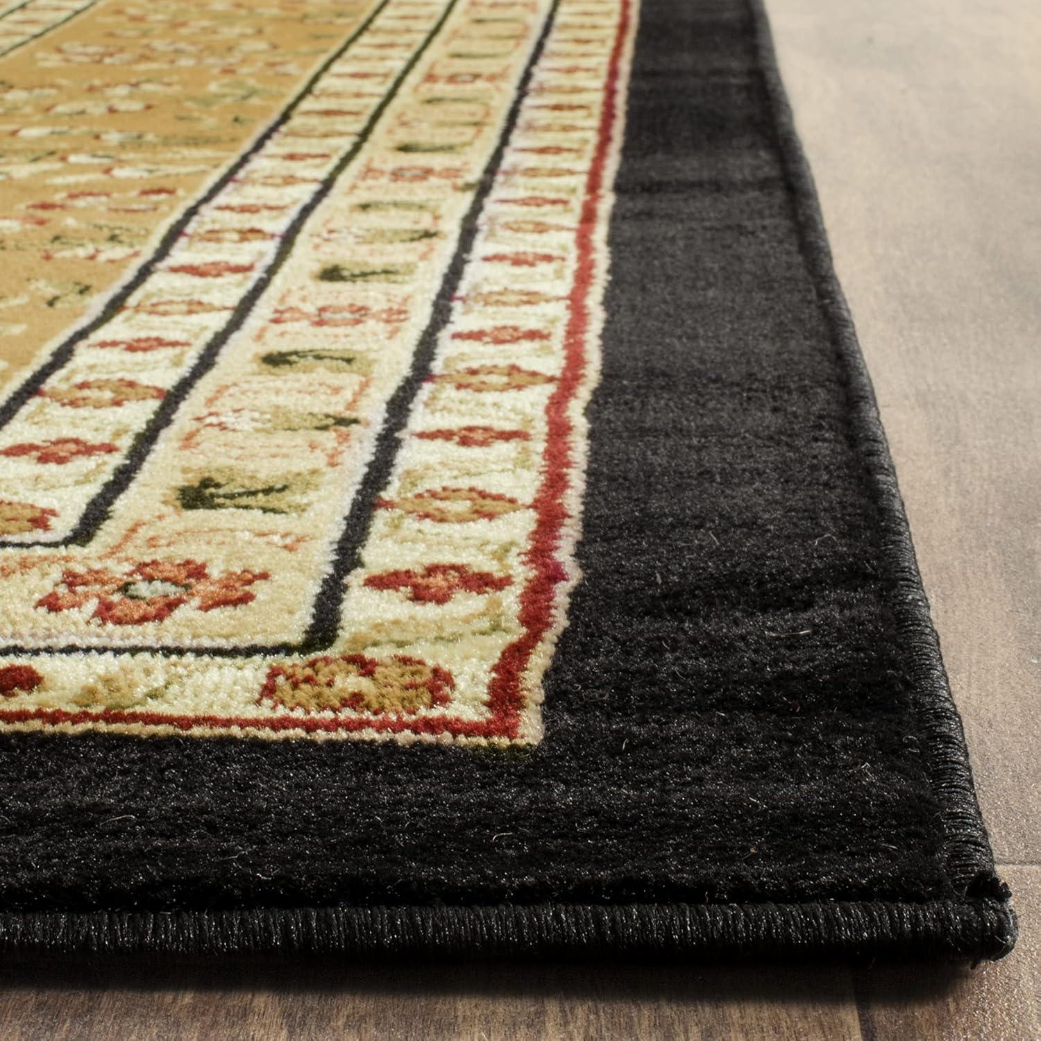 image:imageSAFAVIEH Area Rug 8x11 Lyndhurst Collection Large Ivory amp Rust Traditional Oriental Design NonShedding amp Easy to Clean Ideal for Living Room Bedroom Dining Space LNH331RBlackTan