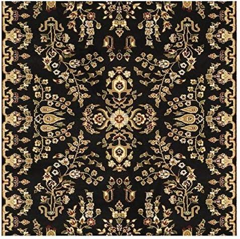 image:imageSAFAVIEH Area Rug 8x11 Lyndhurst Collection Large Ivory amp Rust Traditional Oriental Design NonShedding amp Easy to Clean Ideal for Living Room Bedroom Dining Space LNH331RBlackTan