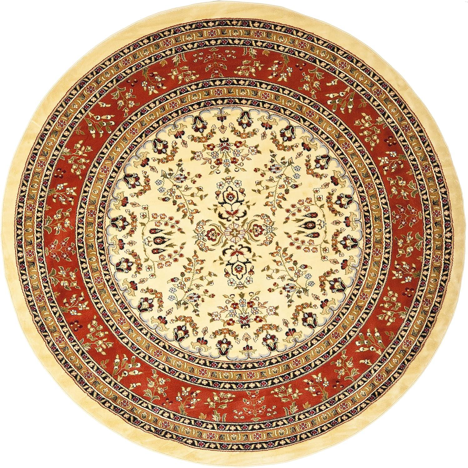 image:imageSAFAVIEH Area Rug 8x11 Lyndhurst Collection Large Ivory amp Rust Traditional Oriental Design NonShedding amp Easy to Clean Ideal for Living Room Bedroom Dining Space LNH331RIvoryRust