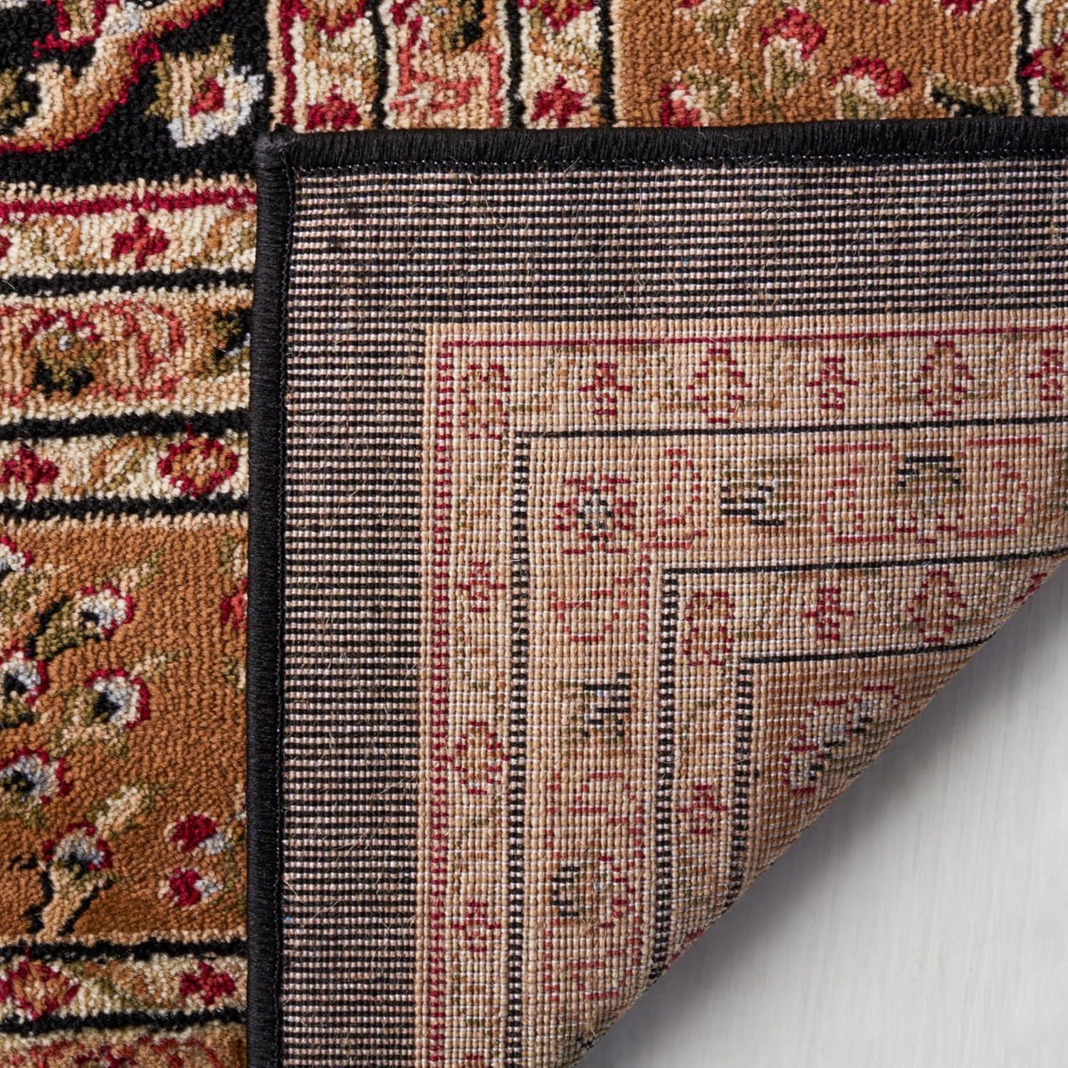 image:imageSAFAVIEH Area Rug 8x11 Lyndhurst Collection Large Ivory amp Rust Traditional Oriental Design NonShedding amp Easy to Clean Ideal for Living Room Bedroom Dining Space LNH331RBlackTan
