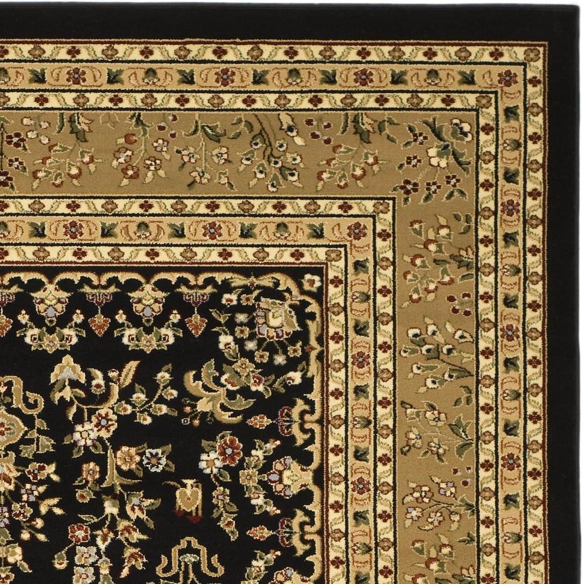 image:imageSAFAVIEH Area Rug 8x11 Lyndhurst Collection Large Ivory amp Rust Traditional Oriental Design NonShedding amp Easy to Clean Ideal for Living Room Bedroom Dining Space LNH331RBlackTan