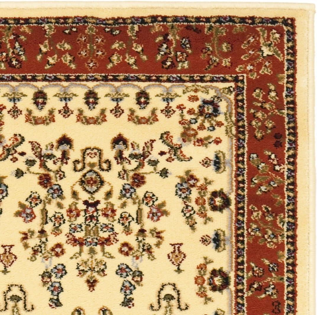 image:imageSAFAVIEH Area Rug 8x11 Lyndhurst Collection Large Ivory amp Rust Traditional Oriental Design NonShedding amp Easy to Clean Ideal for Living Room Bedroom Dining Space LNH331RIvoryRust