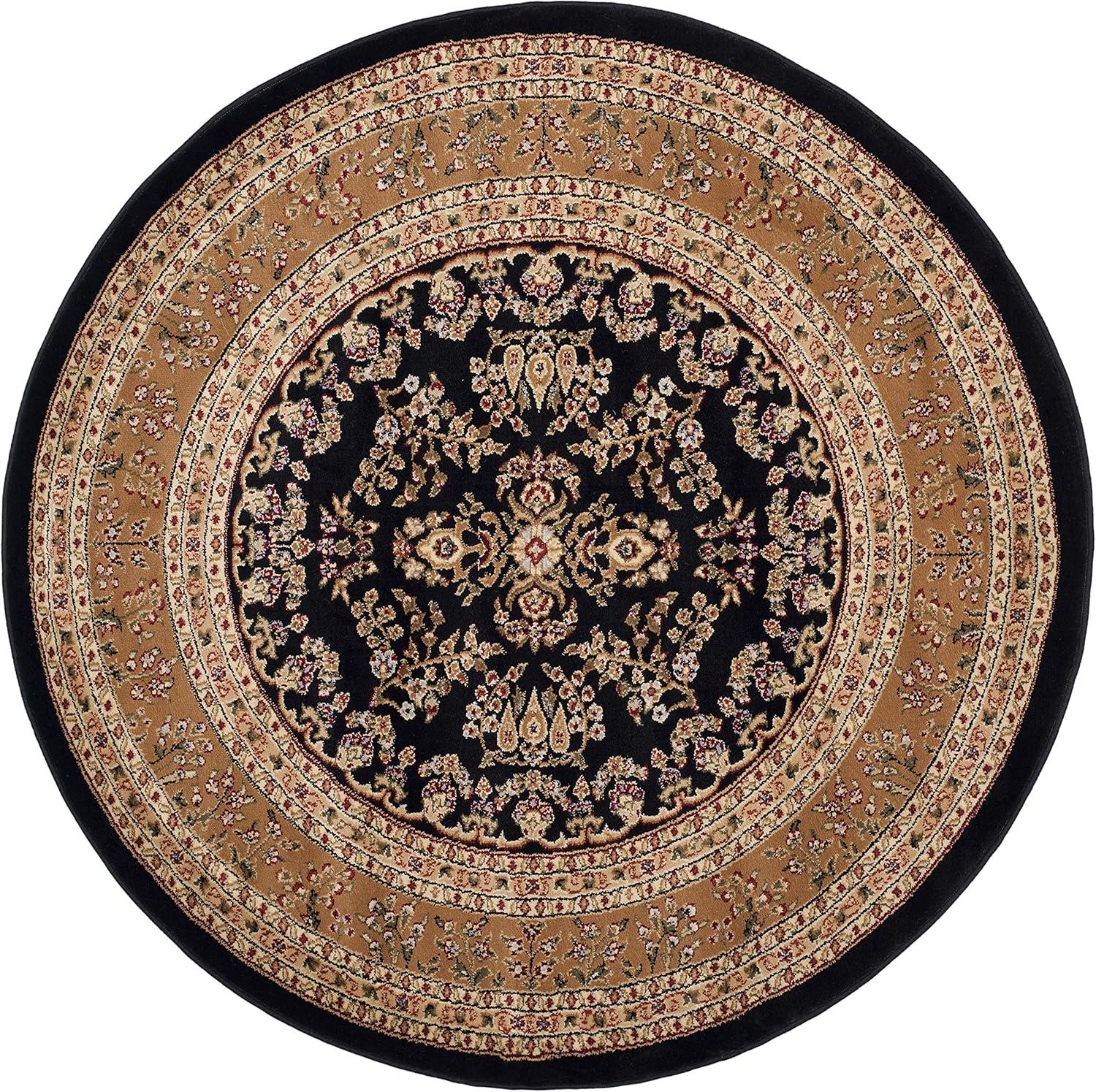 image:imageSAFAVIEH Area Rug 8x11 Lyndhurst Collection Large Ivory amp Rust Traditional Oriental Design NonShedding amp Easy to Clean Ideal for Living Room Bedroom Dining Space LNH331RBlackTan
