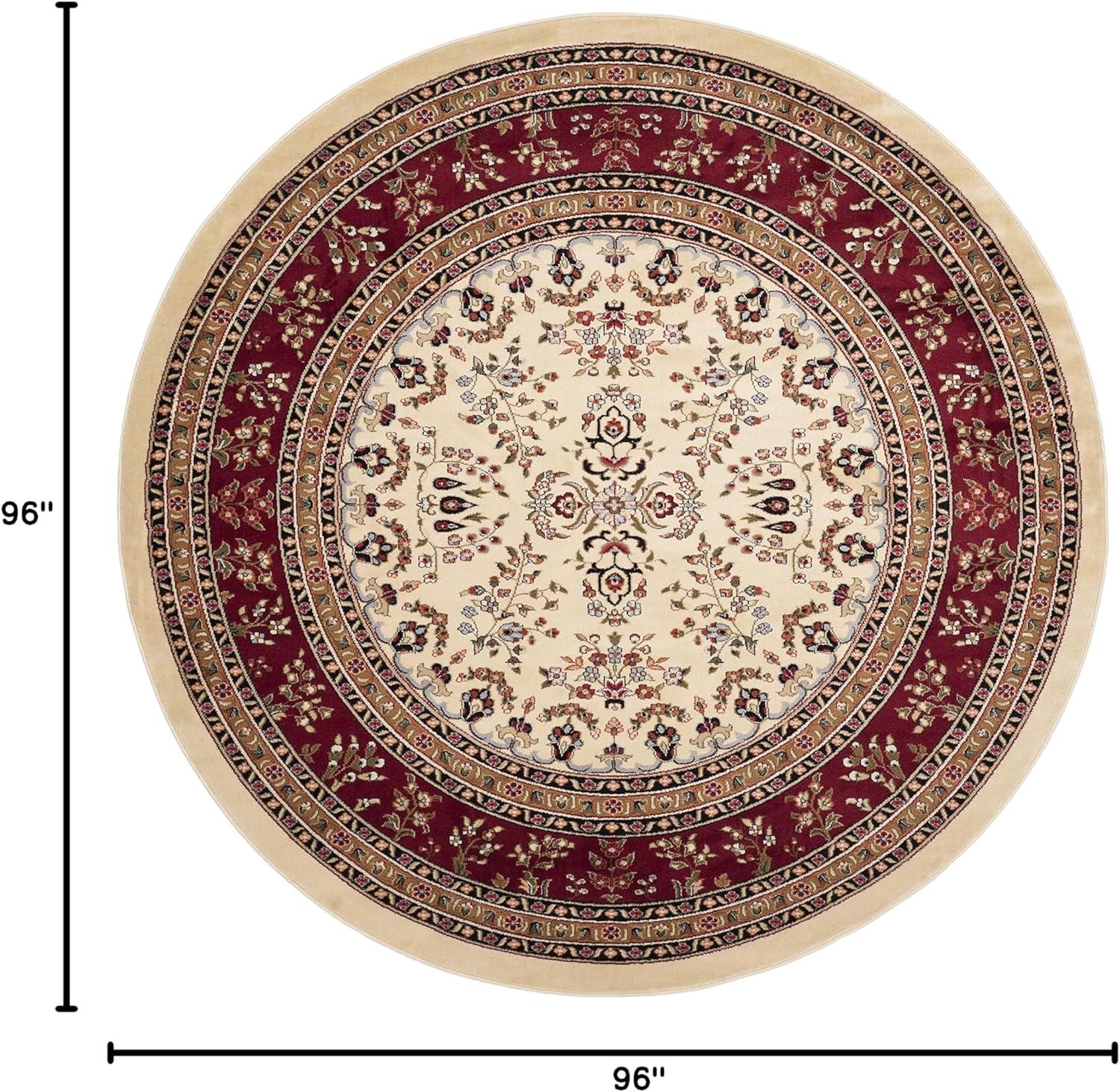 image:imageSAFAVIEH Area Rug 8x11 Lyndhurst Collection Large Ivory amp Rust Traditional Oriental Design NonShedding amp Easy to Clean Ideal for Living Room Bedroom Dining Space LNH331RIvoryRed
