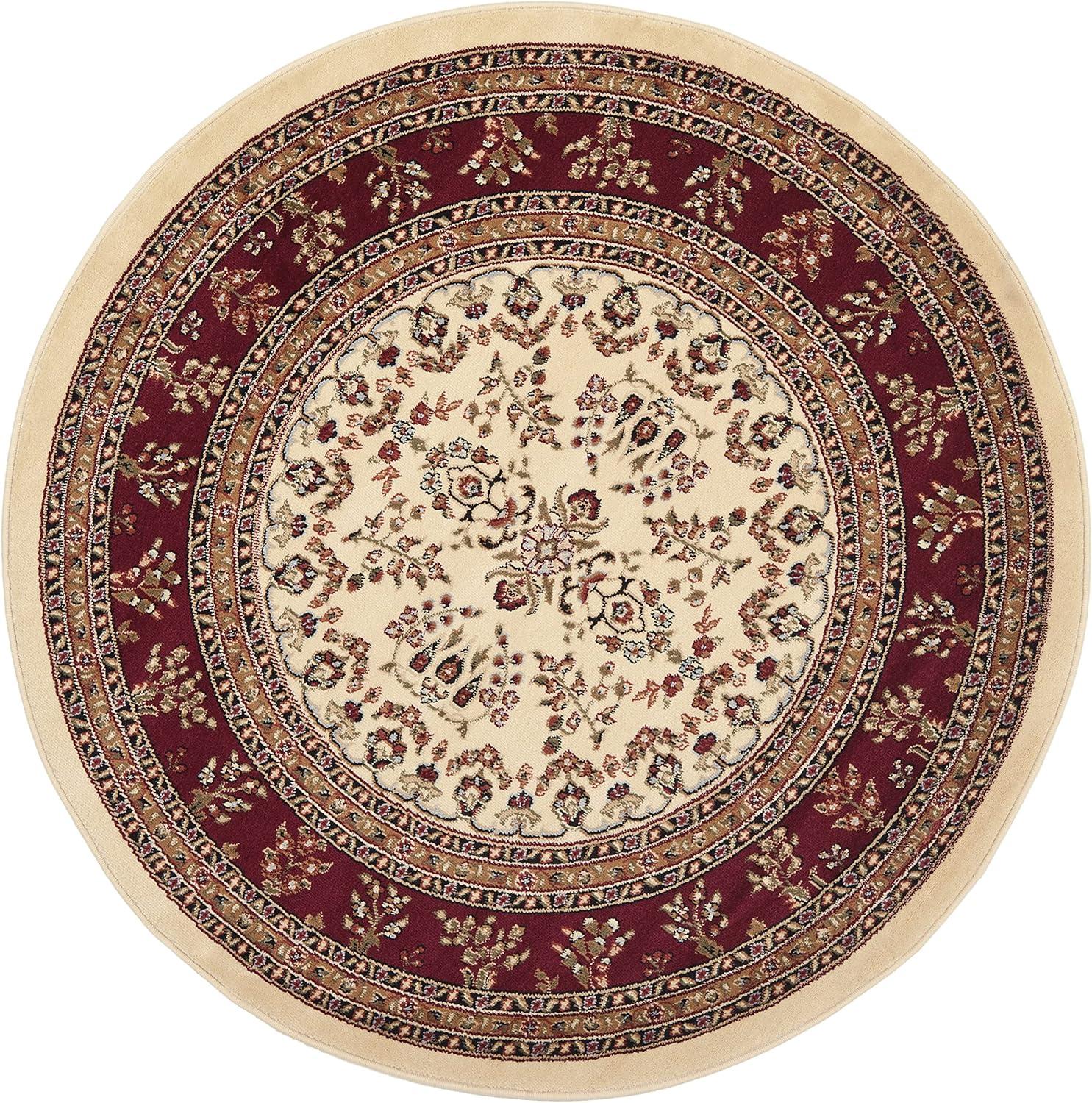 image:imageSAFAVIEH Area Rug 8x11 Lyndhurst Collection Large Ivory amp Rust Traditional Oriental Design NonShedding amp Easy to Clean Ideal for Living Room Bedroom Dining Space LNH331RIvoryRed