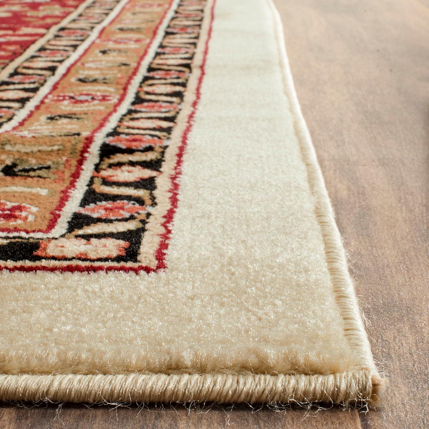 image:imageSAFAVIEH Area Rug 8x11 Lyndhurst Collection Large Ivory amp Rust Traditional Oriental Design NonShedding amp Easy to Clean Ideal for Living Room Bedroom Dining Space LNH331RIvoryRed