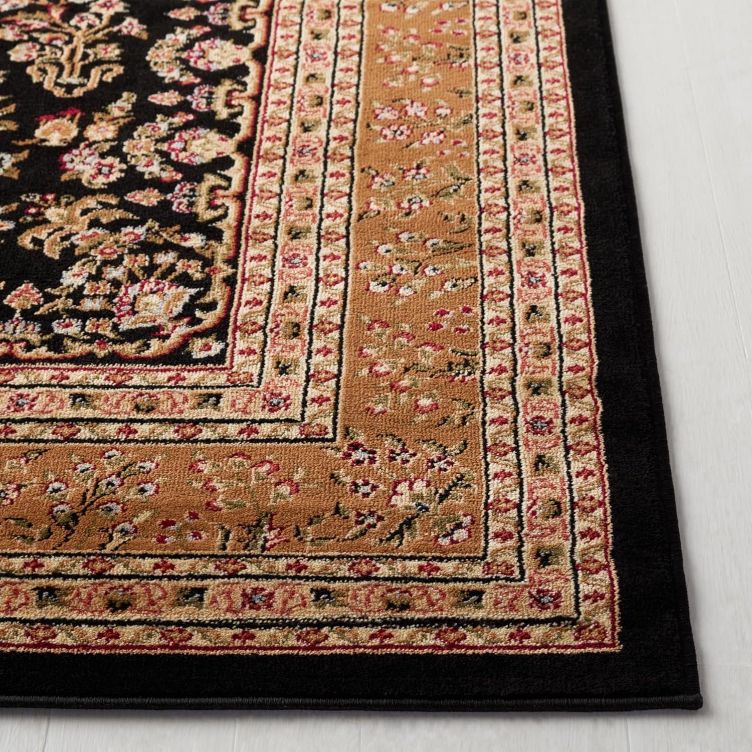 image:imageSAFAVIEH Area Rug 8x11 Lyndhurst Collection Large Ivory amp Rust Traditional Oriental Design NonShedding amp Easy to Clean Ideal for Living Room Bedroom Dining Space LNH331RBlackTan