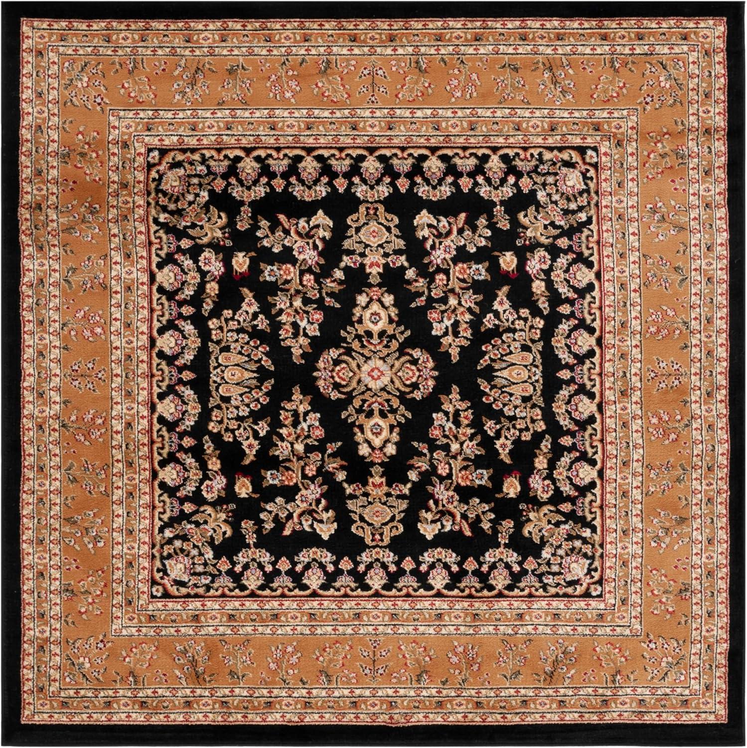 image:imageSAFAVIEH Area Rug 8x11 Lyndhurst Collection Large Ivory amp Rust Traditional Oriental Design NonShedding amp Easy to Clean Ideal for Living Room Bedroom Dining Space LNH331RBlackTan