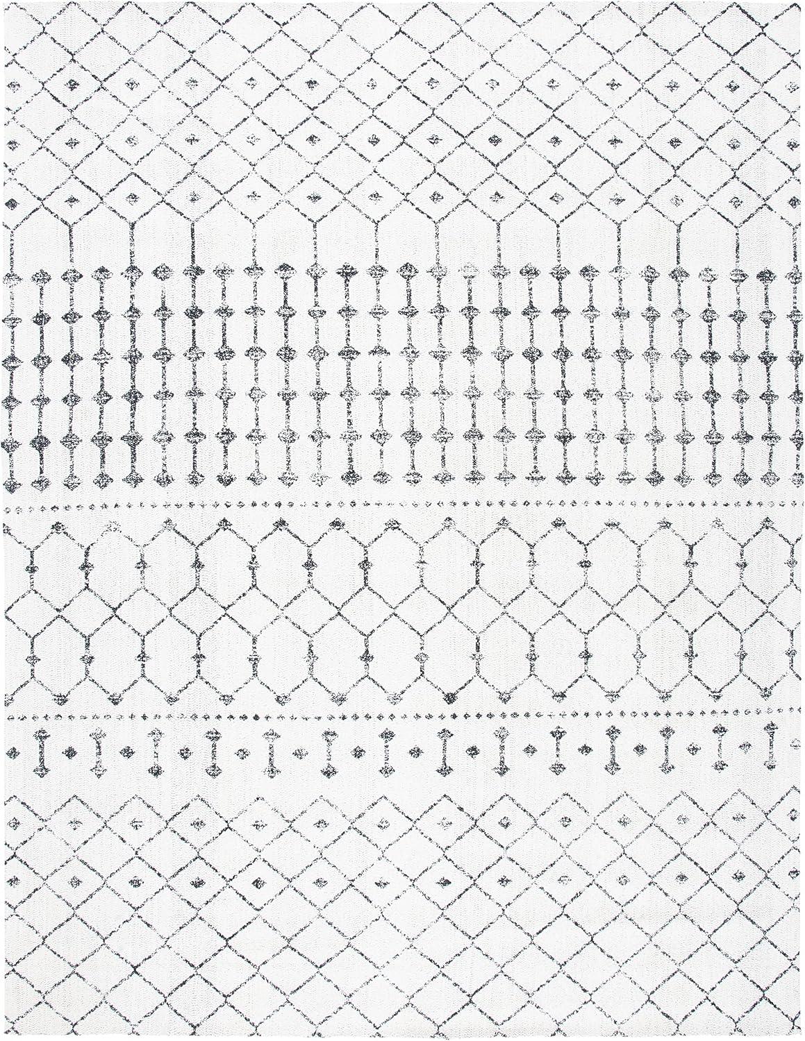 image:imageSAFAVIEH Classic Vintage Collection Area Rug 5 x 8 Beige amp Black Handmade Moroccan Cotton Ideal for High Traffic Areas in Living Room Bedroom CLV127ABeigeBlack