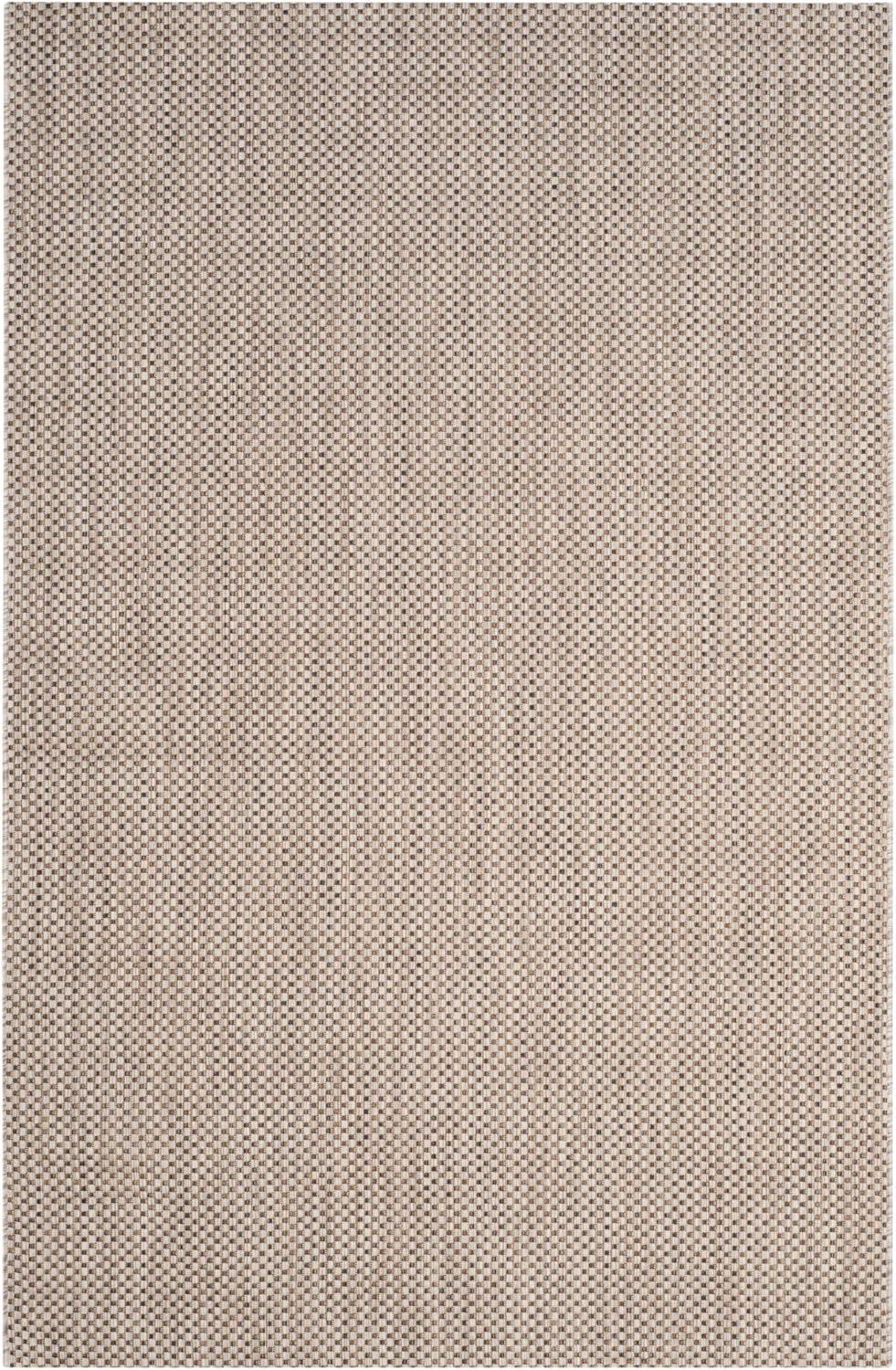 image:imageSAFAVIEH Courtyard Collection Area Rug 8 x 10 Natural amp Cream NonShedding amp Easy Care IndoorOutdoor amp WashableIdeal for Patio Backyard Mudroom CY852103012BeigeBrown