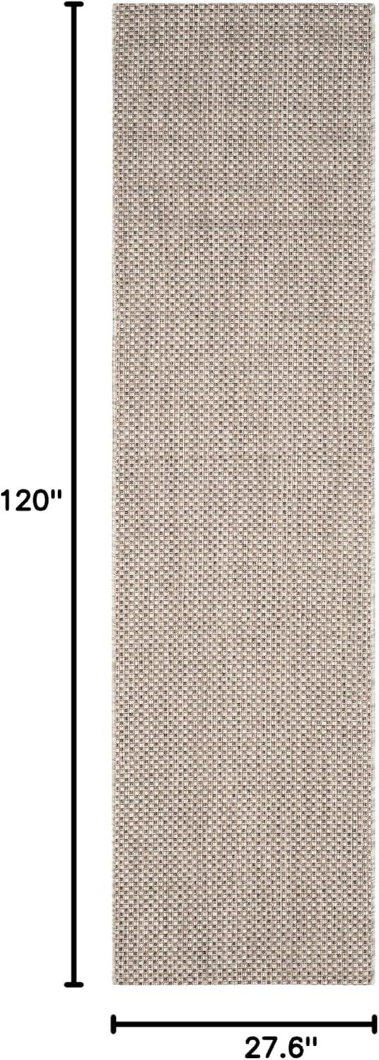 image:imageSAFAVIEH Courtyard Collection Area Rug 8 x 10 Natural amp Cream NonShedding amp Easy Care IndoorOutdoor amp WashableIdeal for Patio Backyard Mudroom CY852103012BeigeBrown