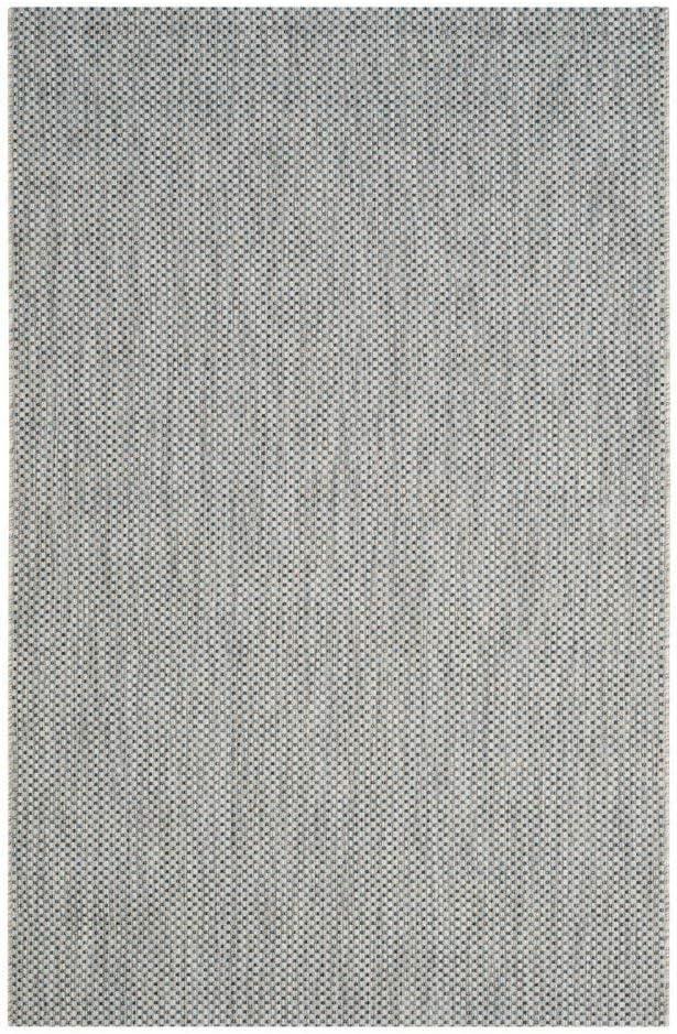 image:imageSAFAVIEH Courtyard Collection Area Rug 8 x 10 Natural amp Cream NonShedding amp Easy Care IndoorOutdoor amp WashableIdeal for Patio Backyard Mudroom CY852103012GreyNavy