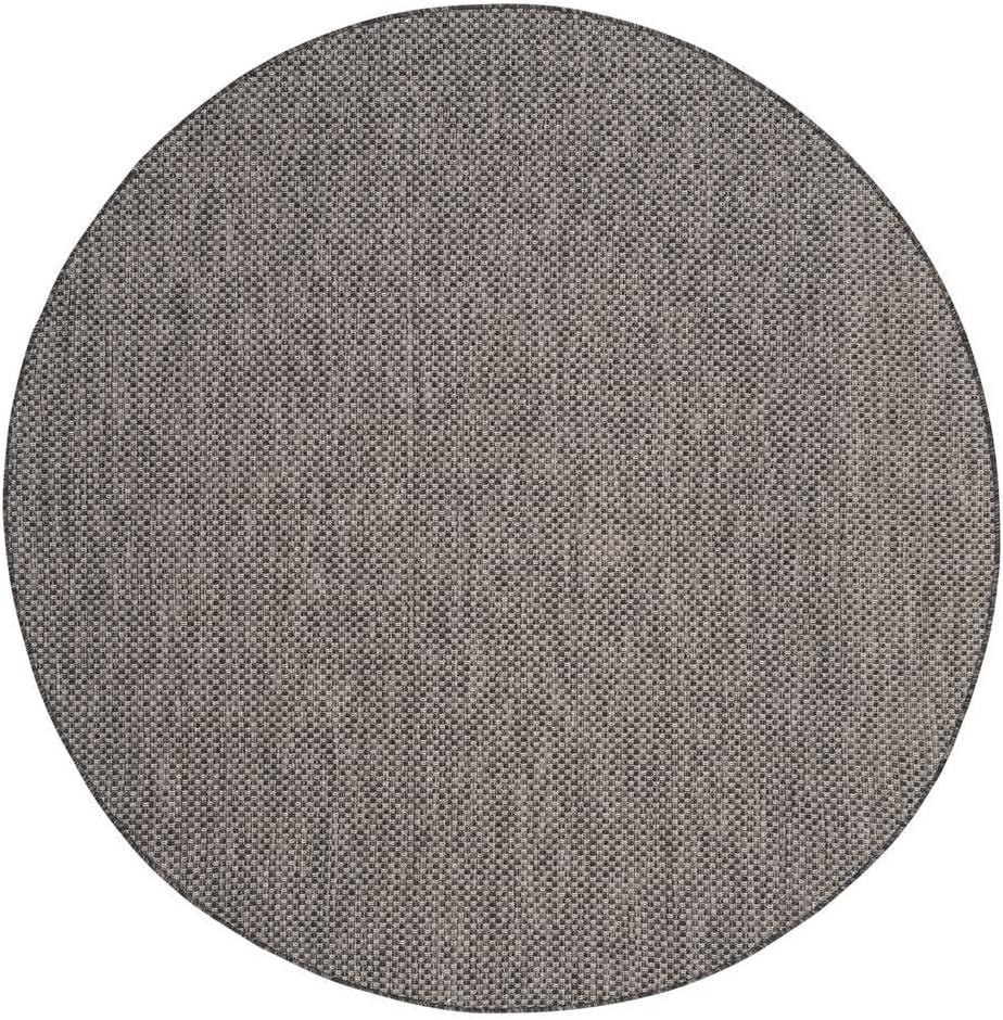 image:imageSAFAVIEH Courtyard Collection Area Rug 8 x 10 Natural amp Cream NonShedding amp Easy Care IndoorOutdoor amp WashableIdeal for Patio Backyard Mudroom CY852103012BlackBeige