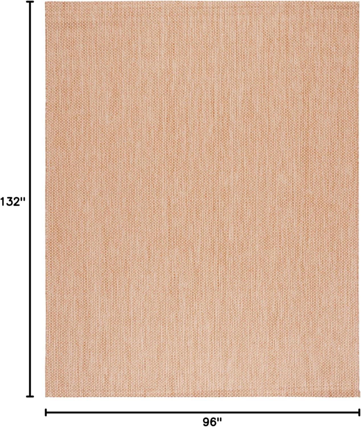 image:imageSAFAVIEH Courtyard Collection Area Rug 8 x 10 Natural amp Cream NonShedding amp Easy Care IndoorOutdoor amp WashableIdeal for Patio Backyard Mudroom CY852103012NaturalCream