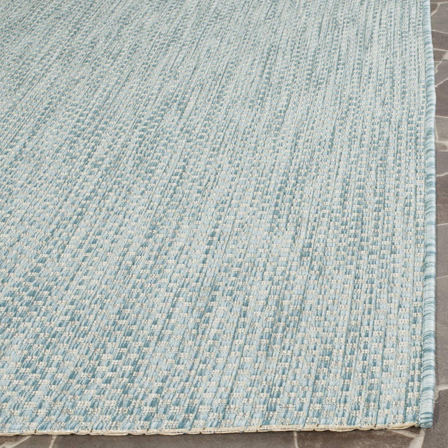 image:imageSAFAVIEH Courtyard Collection Area Rug 8 x 10 Natural amp Cream NonShedding amp Easy Care IndoorOutdoor amp WashableIdeal for Patio Backyard Mudroom CY852103012BeigeBrown