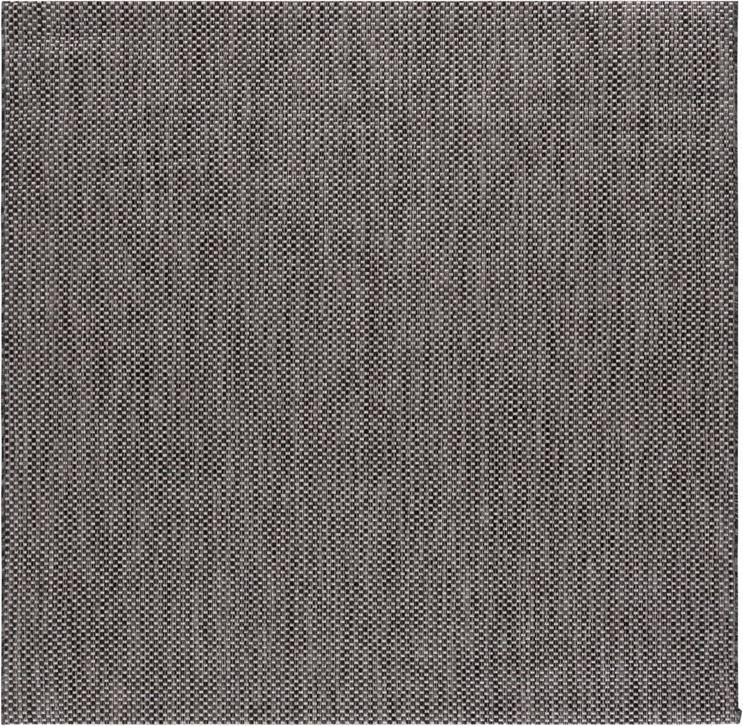 image:imageSAFAVIEH Courtyard Collection Area Rug 8 x 10 Natural amp Cream NonShedding amp Easy Care IndoorOutdoor amp WashableIdeal for Patio Backyard Mudroom CY852103012BlackBeige
