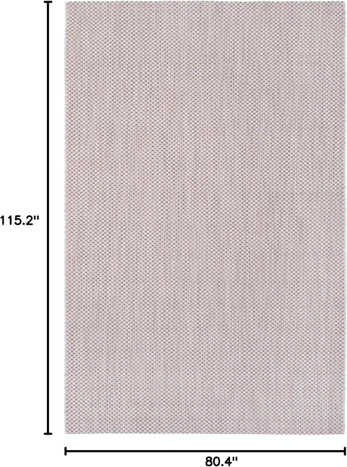 image:imageSAFAVIEH Courtyard Collection Area Rug 8 x 10 Natural amp Cream NonShedding amp Easy Care IndoorOutdoor amp WashableIdeal for Patio Backyard Mudroom CY852103012BeigeBrown