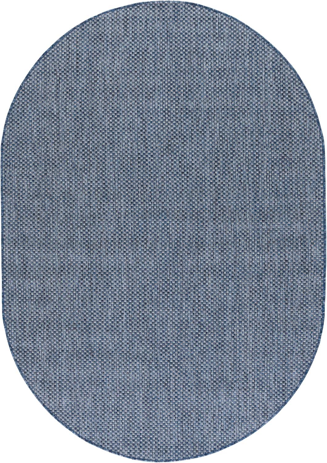 image:imageSAFAVIEH Courtyard Collection Area Rug 8 x 10 Natural amp Cream NonShedding amp Easy Care IndoorOutdoor amp WashableIdeal for Patio Backyard Mudroom CY852103012NavyGrey