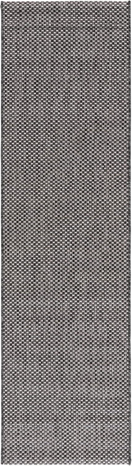 image:imageSAFAVIEH Courtyard Collection Area Rug 8 x 10 Natural amp Cream NonShedding amp Easy Care IndoorOutdoor amp WashableIdeal for Patio Backyard Mudroom CY852103012BlackBeige