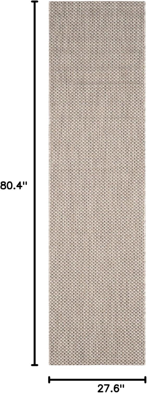 image:imageSAFAVIEH Courtyard Collection Area Rug 8 x 10 Natural amp Cream NonShedding amp Easy Care IndoorOutdoor amp WashableIdeal for Patio Backyard Mudroom CY852103012BeigeBrown