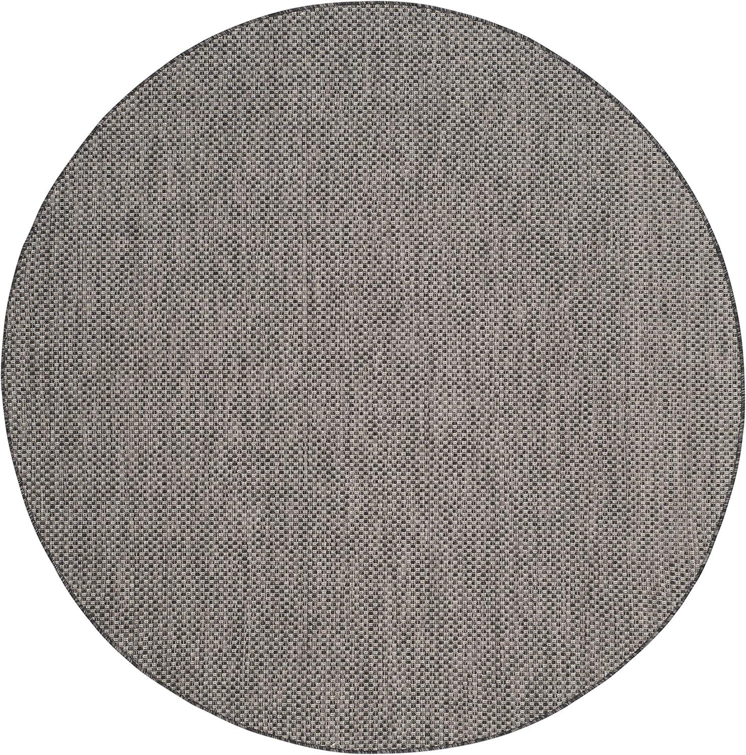 image:imageSAFAVIEH Courtyard Collection Area Rug 8 x 10 Natural amp Cream NonShedding amp Easy Care IndoorOutdoor amp WashableIdeal for Patio Backyard Mudroom CY852103012BlackBeige