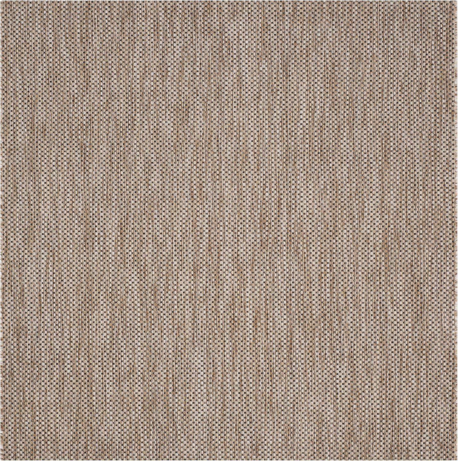 image:imageSAFAVIEH Courtyard Collection Area Rug 8 x 10 Natural amp Cream NonShedding amp Easy Care IndoorOutdoor amp WashableIdeal for Patio Backyard Mudroom CY852103012NaturalBlack