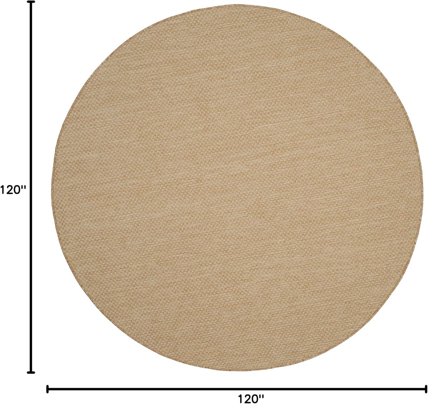 image:imageSAFAVIEH Courtyard Collection Area Rug 8 x 10 Natural amp Cream NonShedding amp Easy Care IndoorOutdoor amp WashableIdeal for Patio Backyard Mudroom CY852103012NaturalCream