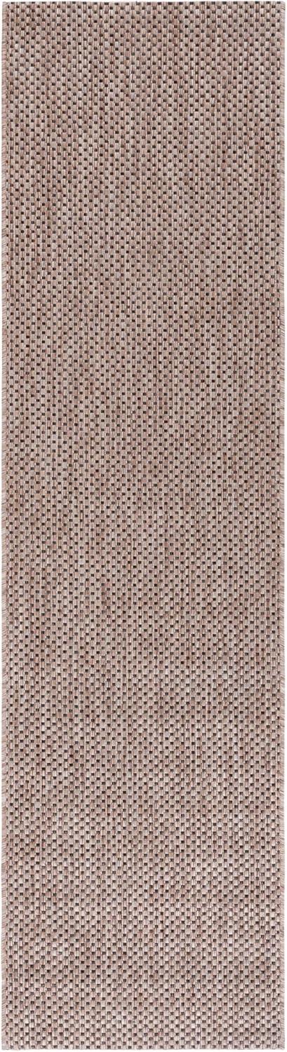 image:imageSAFAVIEH Courtyard Collection Area Rug 8 x 10 Natural amp Cream NonShedding amp Easy Care IndoorOutdoor amp WashableIdeal for Patio Backyard Mudroom CY852103012NaturalBlack