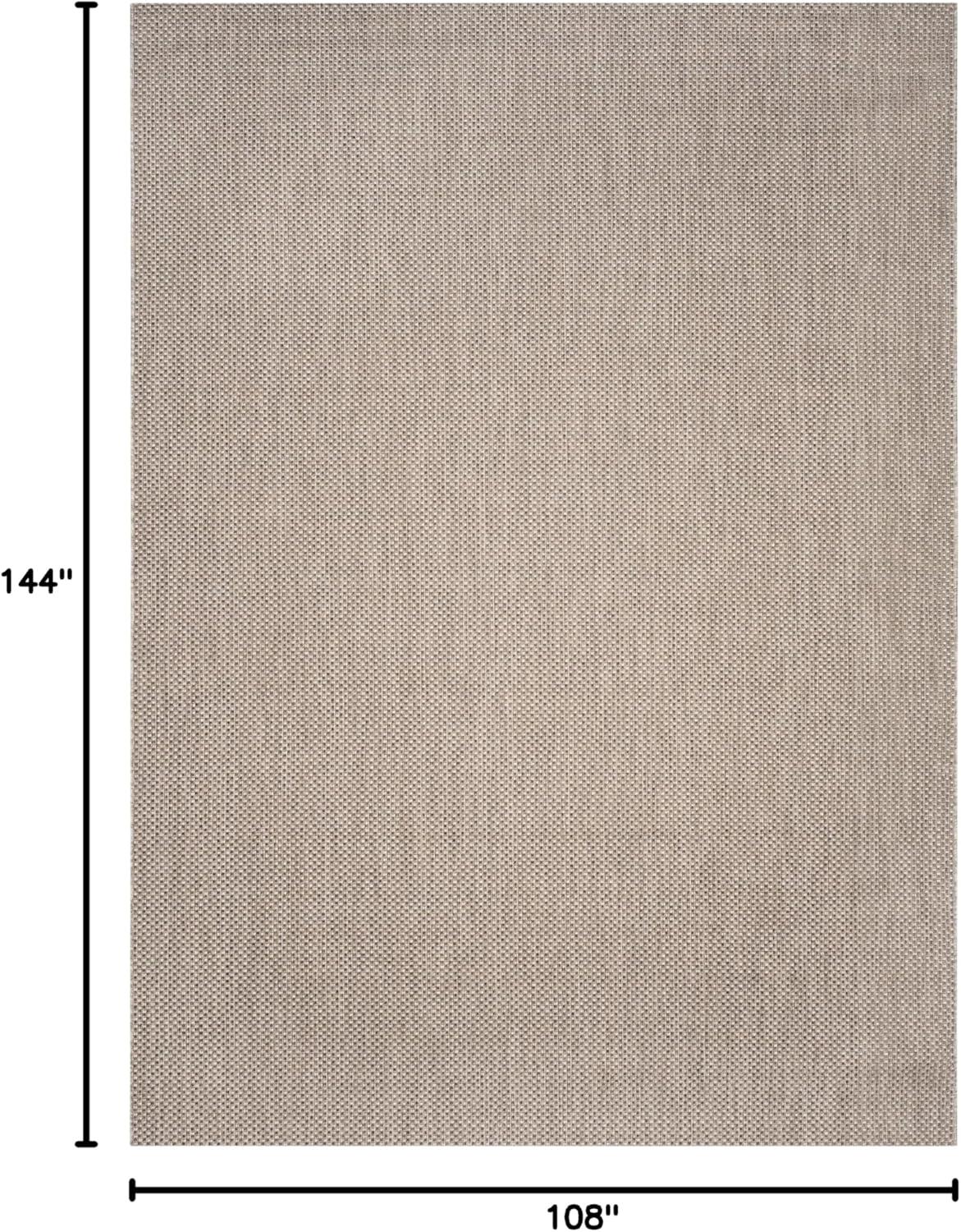 image:imageSAFAVIEH Courtyard Collection Area Rug 8 x 10 Natural amp Cream NonShedding amp Easy Care IndoorOutdoor amp WashableIdeal for Patio Backyard Mudroom CY852103012BeigeBrown