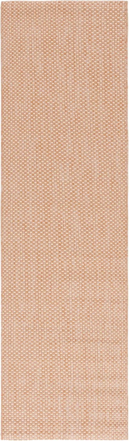 image:imageSAFAVIEH Courtyard Collection Area Rug 8 x 10 Natural amp Cream NonShedding amp Easy Care IndoorOutdoor amp WashableIdeal for Patio Backyard Mudroom CY852103012NaturalCream